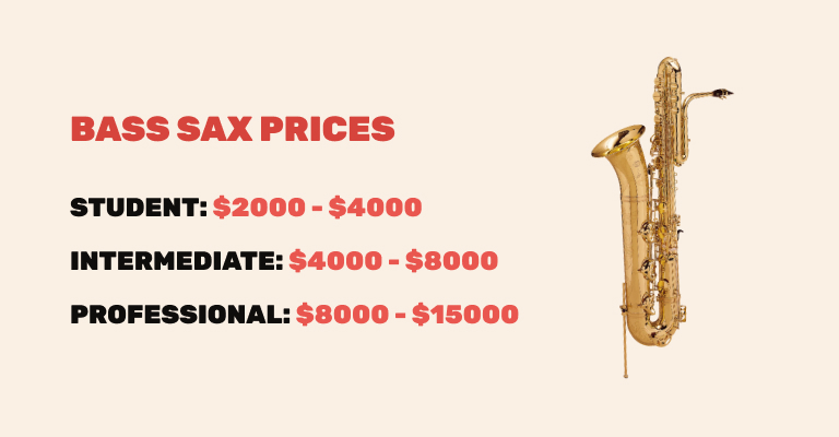 prices for bass sax