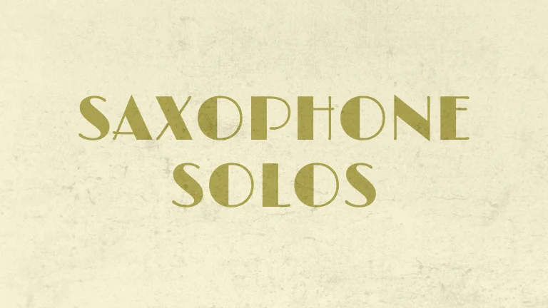 5 Best Saxophone Solos
