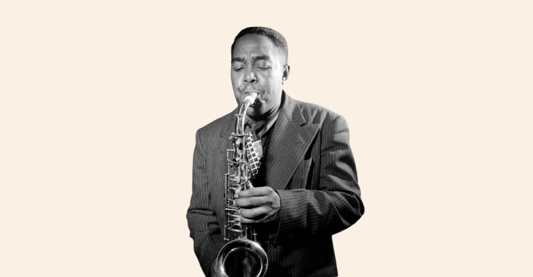 charlie parker playing sax