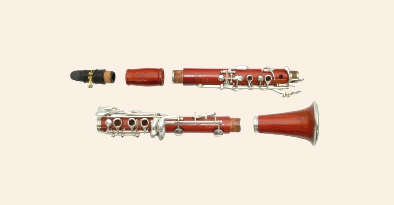 parts of red clarinet