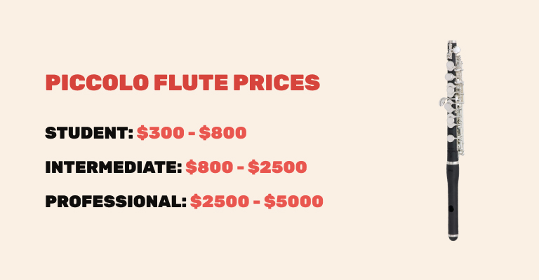 piccolo flute prices