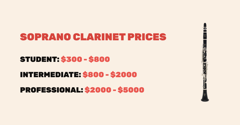 soprano clarinet cost