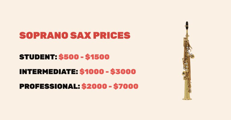 prices for soprano sax